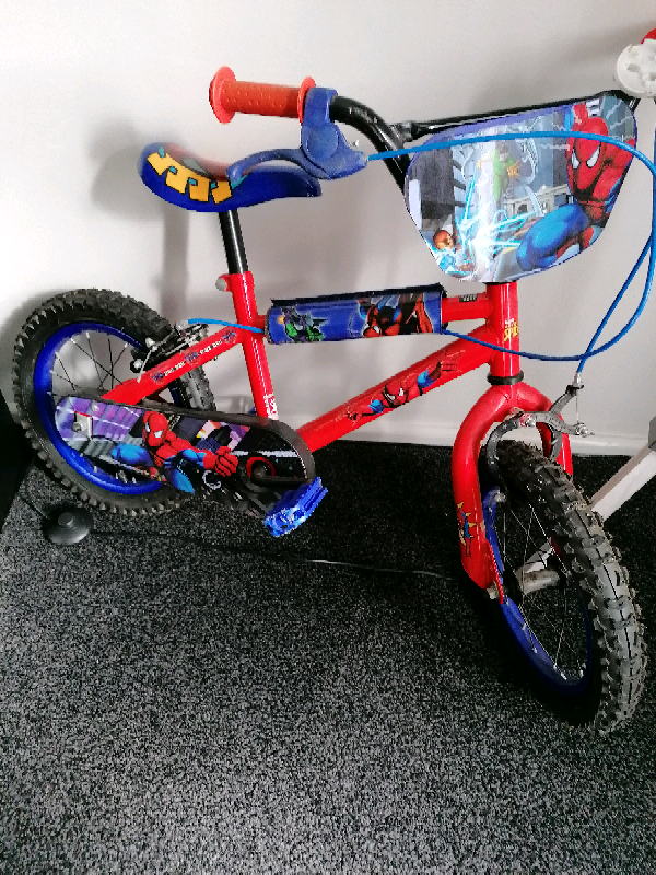 14in spiderman bike